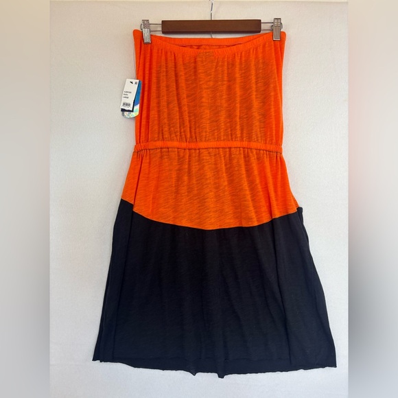 OKLAHOMA STATE‎ University Dress OSU Cowboy NEW Strapless Short Large Swim Cover - Picture 7 of 12